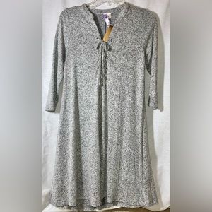 Quarter length sleeve cozy dress